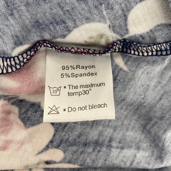 Popyoung | Women’s Floral Long Sleeve Midi Dress | Small | - Picture 11 of 12